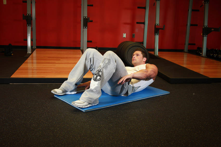 Alternate Heel Touchers — starting position