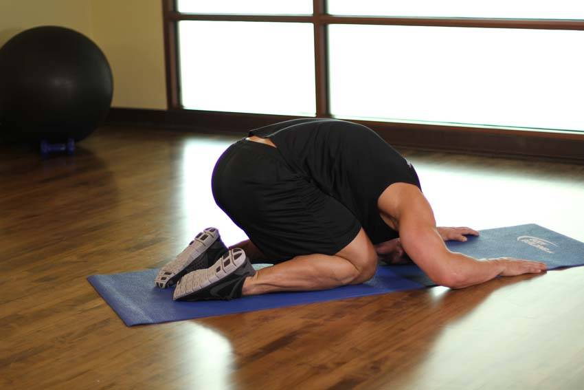 Child's Pose — start