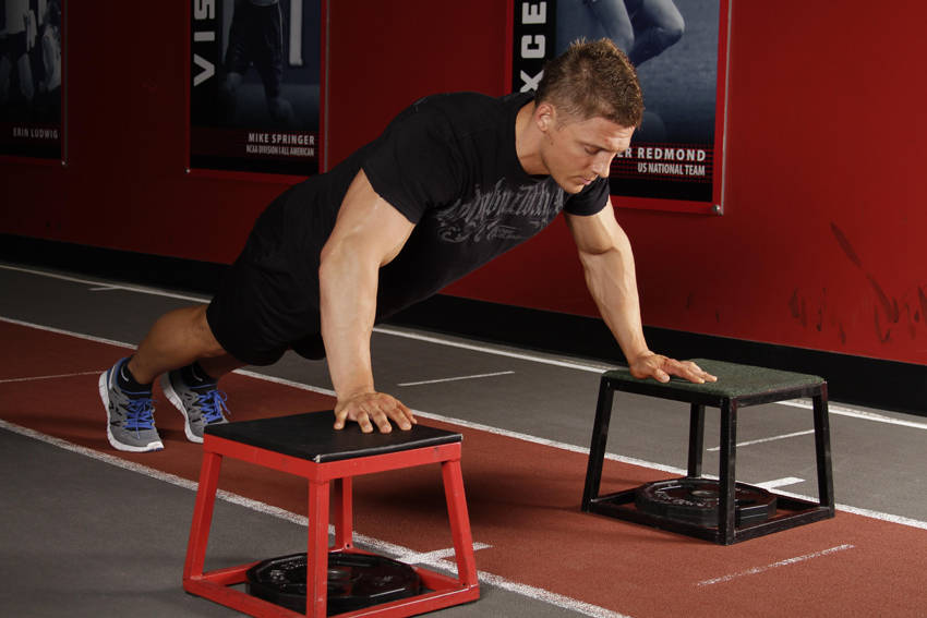 Drop Push — starting position