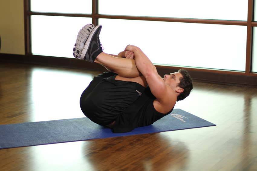 Hug Knees To Chest — end