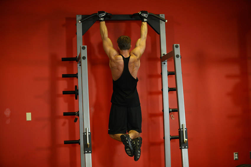 Pullups — starting position