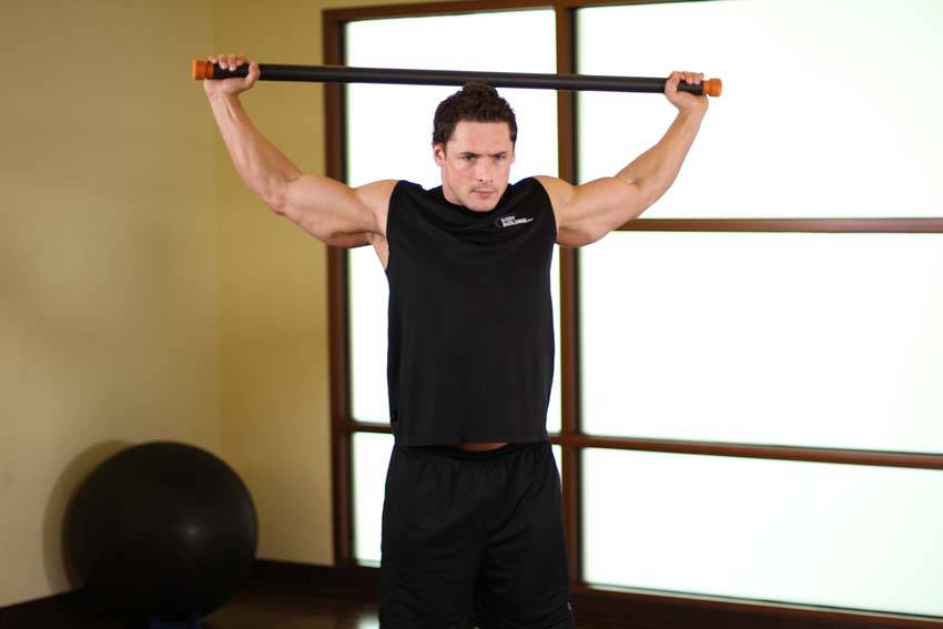 Chest And Front Of Shoulder Stretch — end