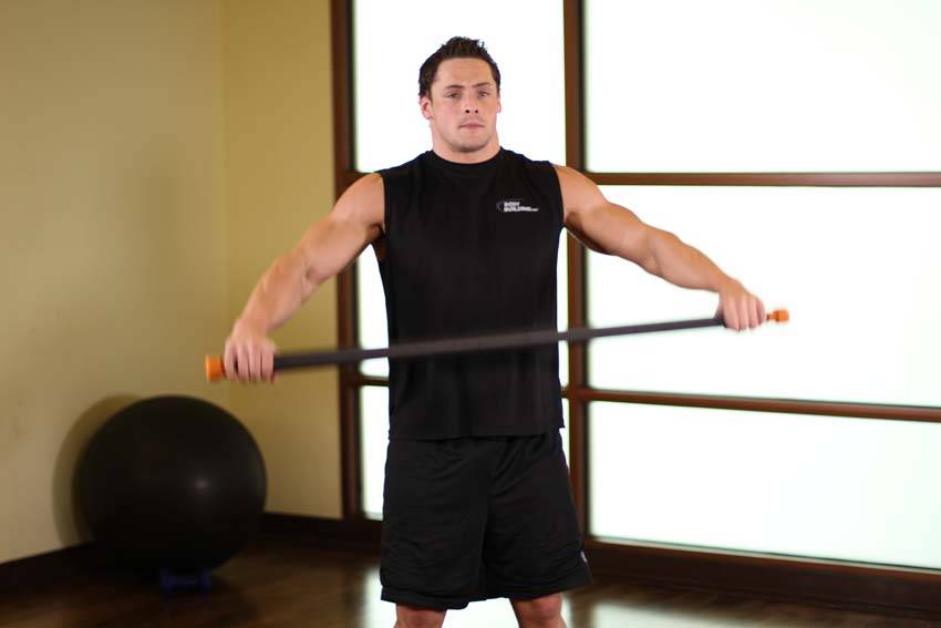 Chest And Front Of Shoulder Stretch — start