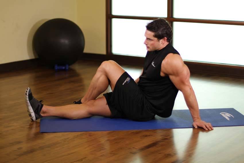 Dancer's Stretch — start
