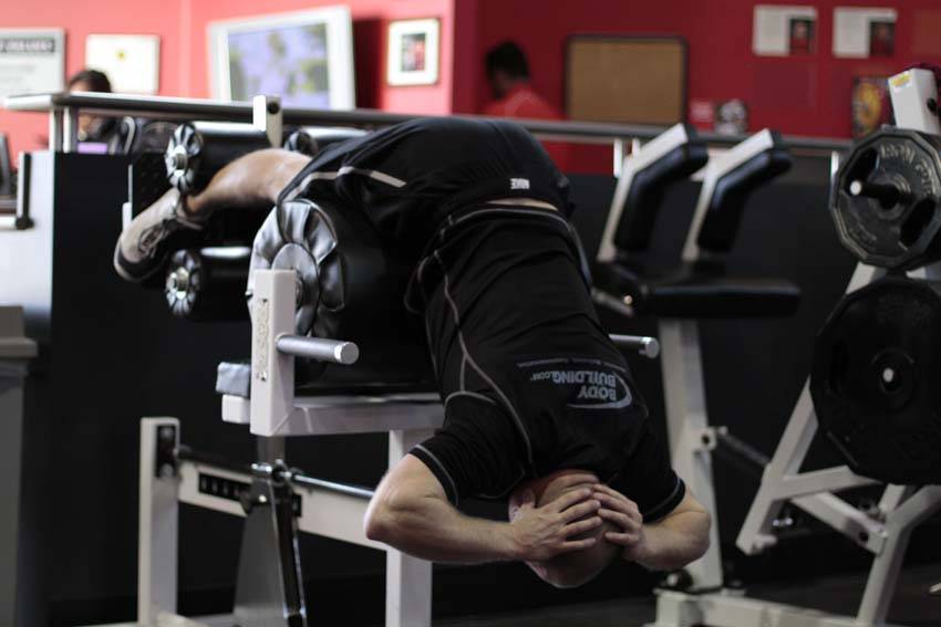 Glute Ham Raise — start