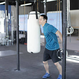 Heavy Bag Thrust — start