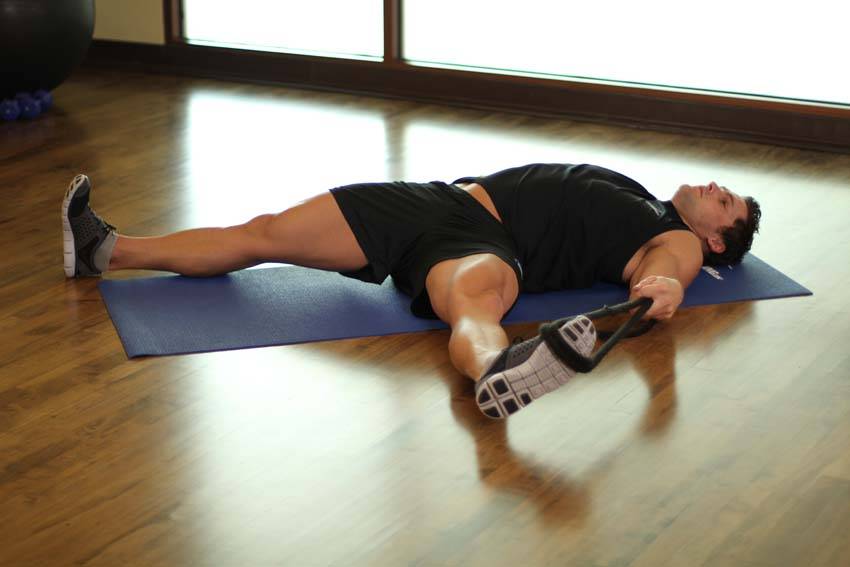 Intermediate Groin Stretch — end