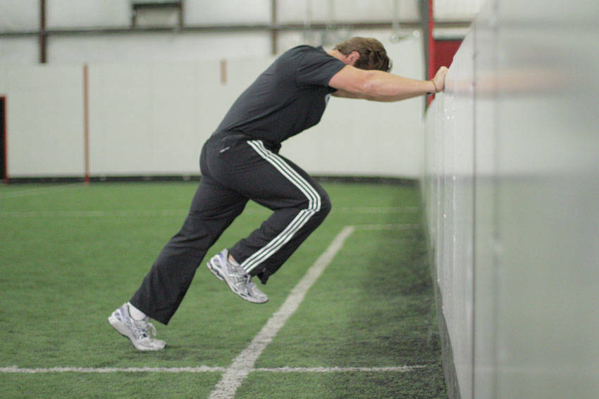 Linear Acceleration Wall Drill — end