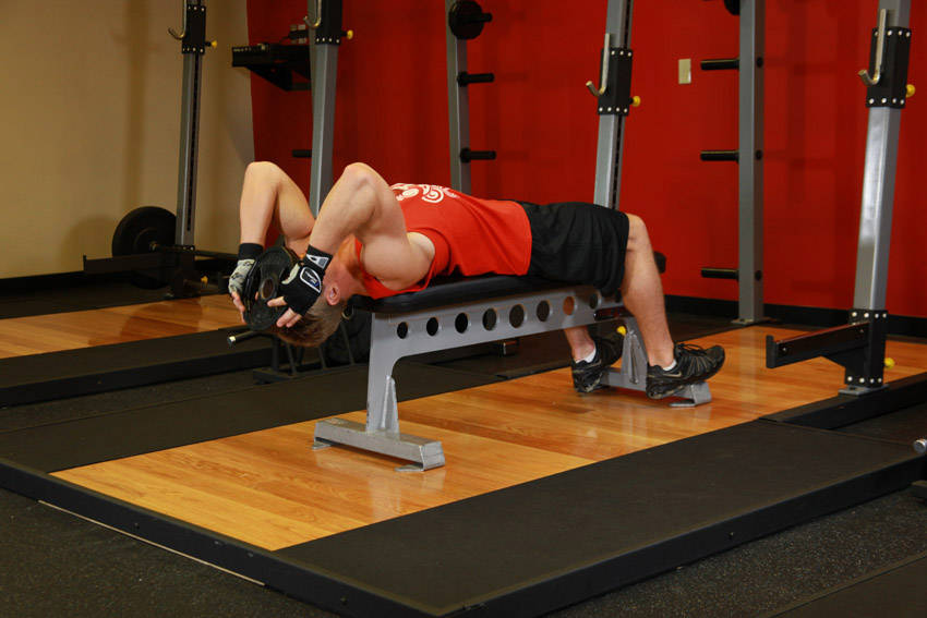Lying Face Up Plate Neck Resistance — start