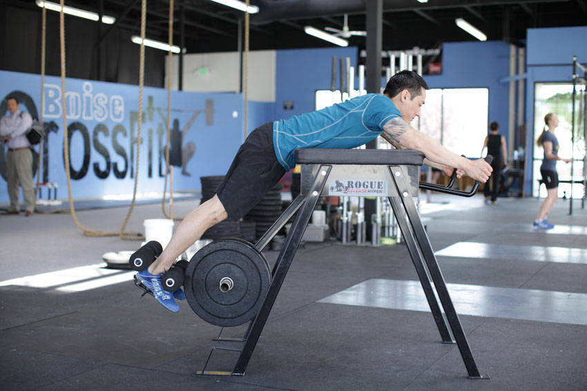 Reverse Hyperextension — end
